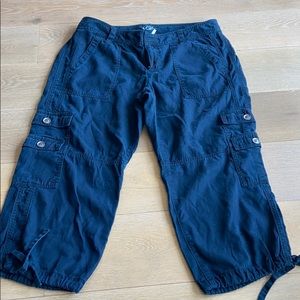 NWOT Loft Capri cargo Pants Size 8